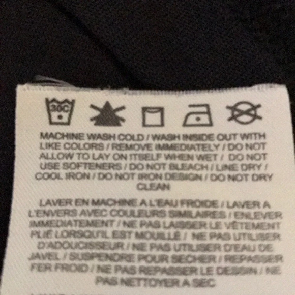 Nike soft black Dri-Fit T-shirt with yellow logo - Picture 7 of 7